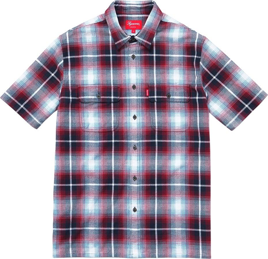S/S Plaid Flannel Shirt view 2